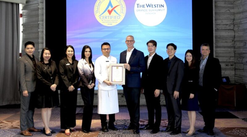 The Westin Grande Sukhumvit, Bangkok Receives TMVS Certification, Reinforcing International Meeting Venue Standards