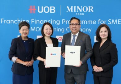 ยูโอบี จับมือ ไมเนอร์ ฟู้ด เปิดสินเชื่อธุรกิจแฟรนไชส์ วงเงินสูงสุด 30 ล้านบาท ไม่ต้องมีหลักทรัพย์ค้ำประกัน