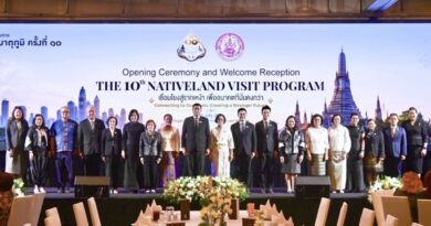 ดย. เปิดโครงการ “สู่มาตุภูมิ ครั้งที่ 10” ต้อนรับเด็กไทยในครอบครัวบุญธรรมจาก 19 ประเทศทั่วโลก   กลับบ้านเกิดเรียนรู้รากเหง้าและวัฒนธรรมไทย