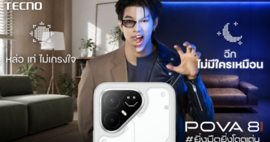 TECNO ประกาศทรานส์ฟอร์มจากเกมมิ่งโฟน สู่ไลฟ์สไตล์แฟชั่นไอเท็ม เสิร์ฟใหญ่ปักหมุดแลนมาร์คใหม่กลางสถานี MRT  วาง POVA 8 Series จุดเริ่มต้นครั้งสำคัญ