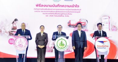 พม. ผนึกกำลัง ดีอี – ปณท. ช่วยกลุ่มเป้าหมาย พม. ยกระดับผลิตภัณฑ์ “ทอฝัน by พม.” เพิ่มช่องทางการตลาด – ส่งเสริมการขาย – ติวทักษะดิจิทัล สร้างรายได้มั่นคง พึ่งพาตนเองได้ พร้อมดูแลครอบครัว
