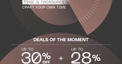 ห้างเซ็นทรัลชิดลม–เซ็นทรัล เอ็มบาสซี ผนึกกำลังจัด “TIME & TREASURES: CRAFT YOUR OWN TIME”  ชวนคนรักนาฬิกาและจิวเวลรี่ ช้อปคอลเลกชันพิเศษ  พร้อมรับโปรโมชันและสิทธิพิเศษตลอดแคมเปญ ตั้งแต่วันที่ 2 กันยายน – 11 ตุลาคม นี้